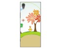 Funda Gel Tpu para Sony Xperia XA1 Diseño Primavera Dibujos