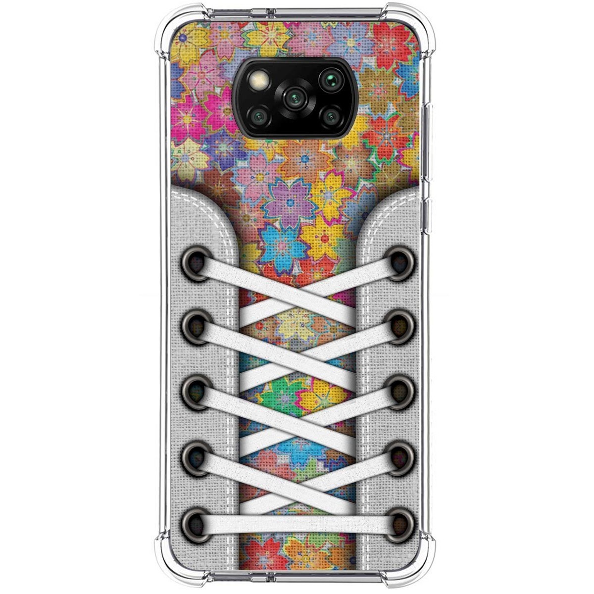 Funda Silicona Antigolpes para Xiaomi POCO X3 NFC / X3 Pro diseño Zapatillas 05 Dibujos