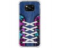 Funda Silicona Antigolpes para Xiaomi POCO X3 NFC / X3 Pro diseño Zapatillas 06 Dibujos
