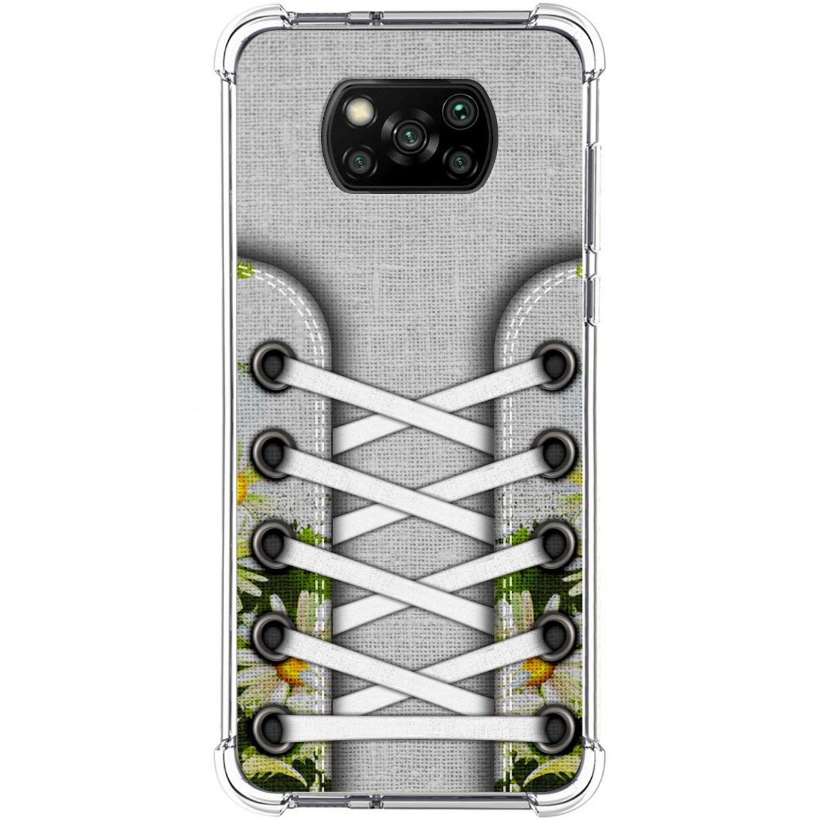 Funda Silicona Antigolpes para Xiaomi POCO X3 NFC / X3 Pro diseño Zapatillas 08 Dibujos