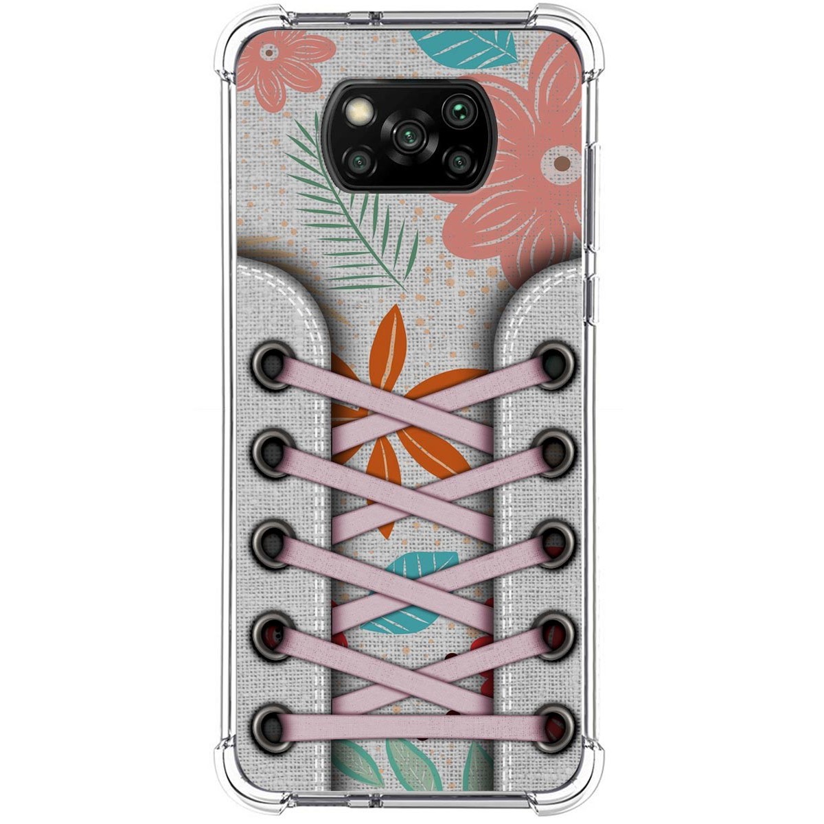 Funda Silicona Antigolpes para Xiaomi POCO X3 NFC / X3 Pro diseño Zapatillas 09 Dibujos