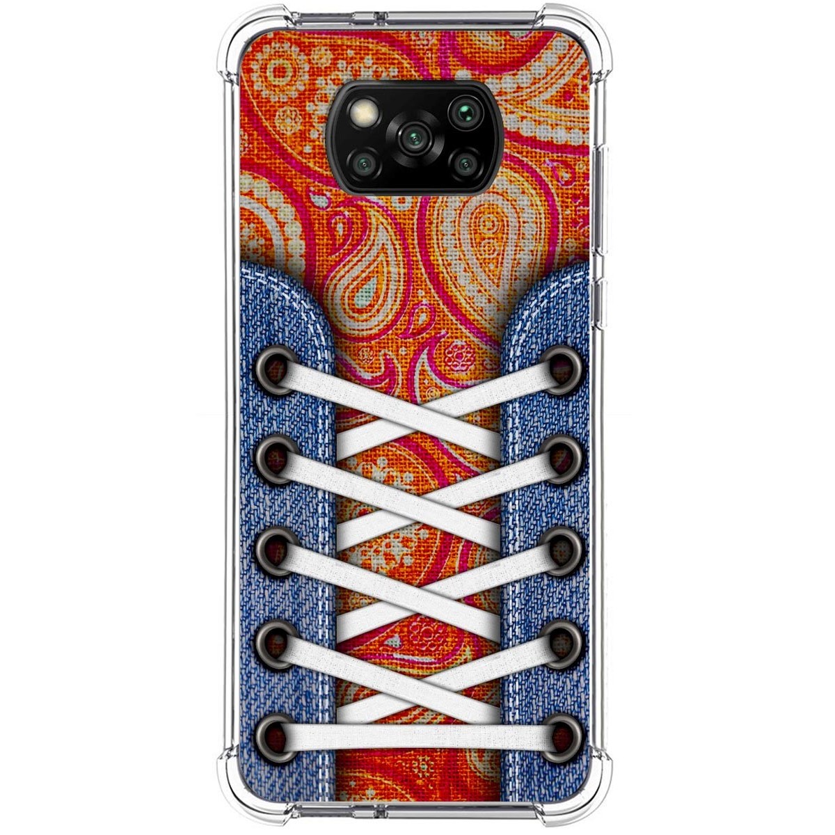 Funda Silicona Antigolpes para Xiaomi POCO X3 NFC / X3 Pro diseño Zapatillas 10 Dibujos