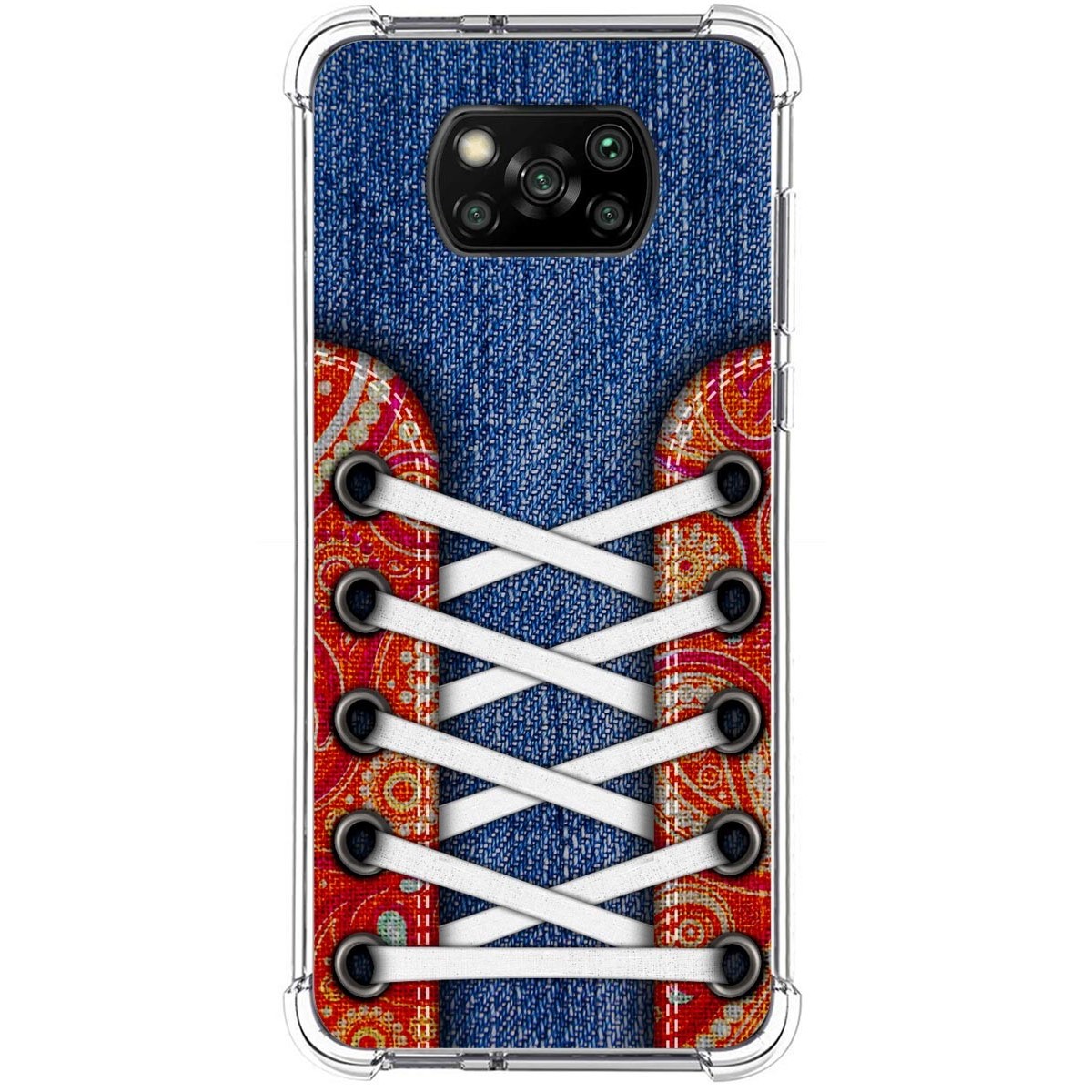 Funda Silicona Antigolpes para Xiaomi POCO X3 NFC / X3 Pro diseño Zapatillas 11 Dibujos
