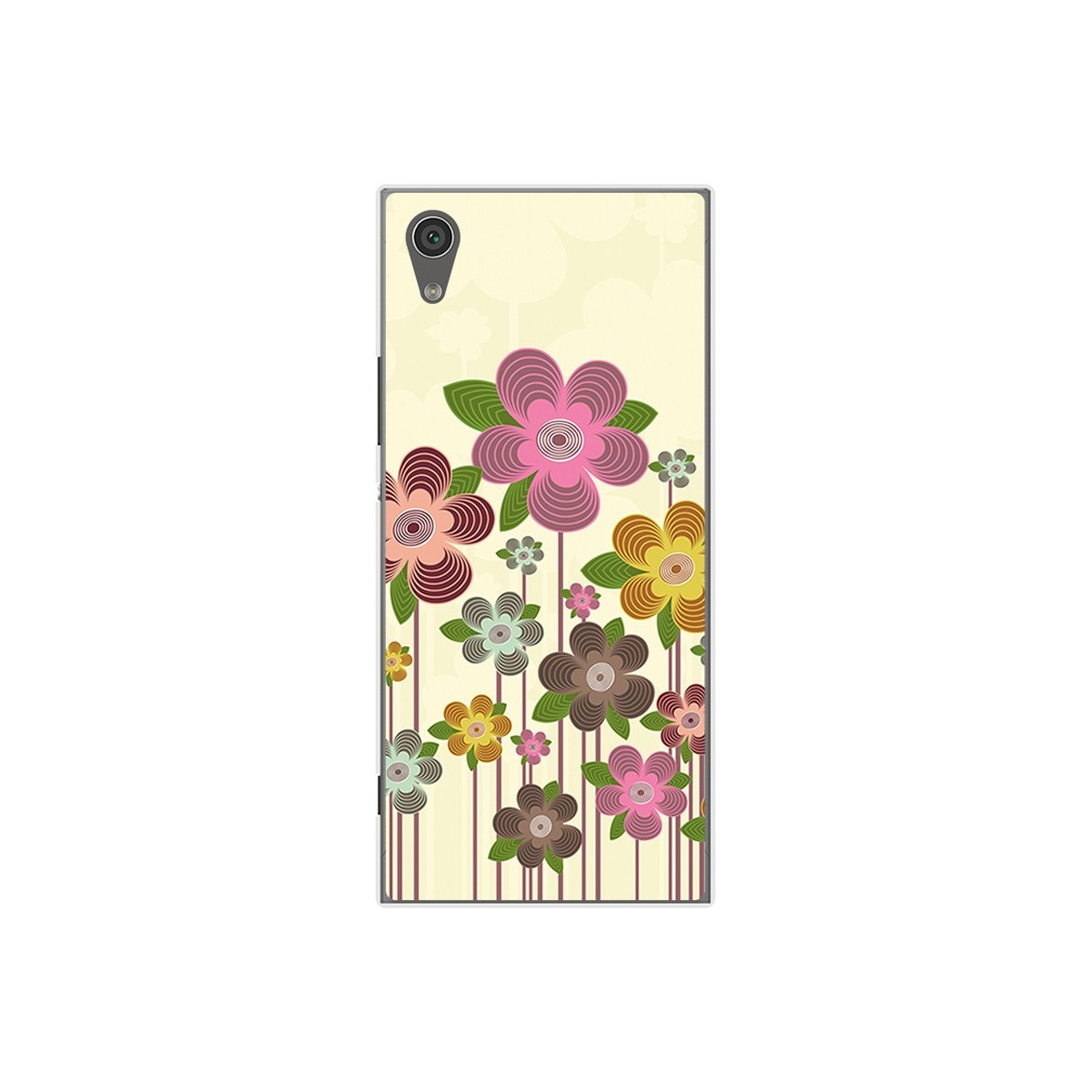 Funda Gel Tpu para Sony Xperia XA1 Diseño Primavera En Flor  Dibujos