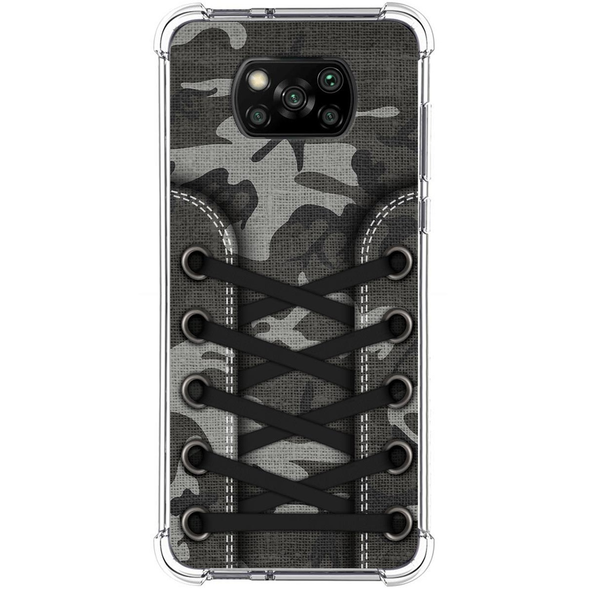 Funda Silicona Antigolpes para Xiaomi POCO X3 NFC / X3 Pro diseño Zapatillas 15 Dibujos