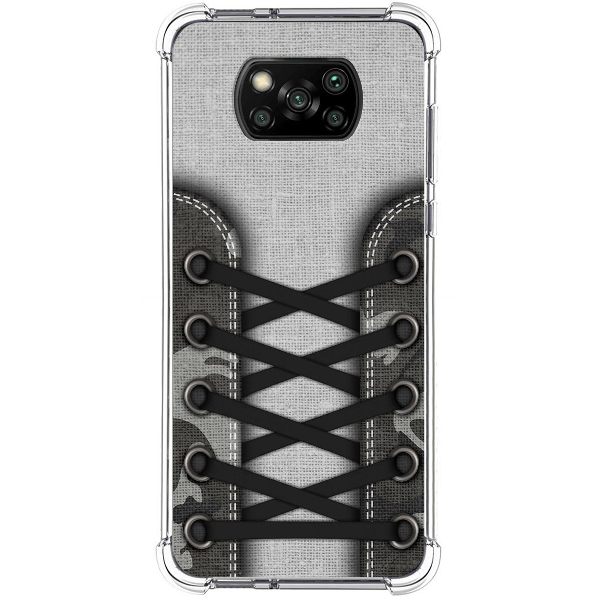 Funda Silicona Antigolpes para Xiaomi POCO X3 NFC / X3 Pro diseño Zapatillas 16 Dibujos