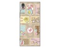 Funda Gel Tpu para Sony Xperia XA1 Diseño Sellos Dibujos