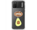 Funda Silicona Antigolpes para Xiaomi POCO M3 / Redmi 9T diseño Vegan Life Dibujos
