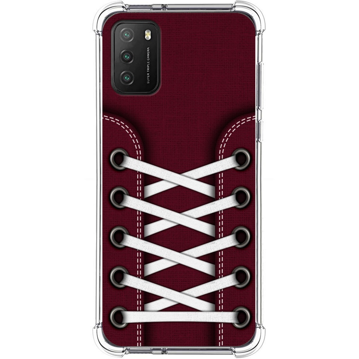 Funda Silicona Antigolpes para Xiaomi POCO M3 / Redmi 9T diseño Zapatillas 17 Dibujos