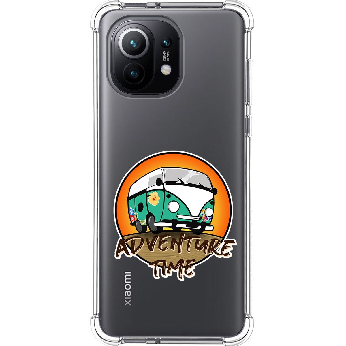 Funda Silicona Antigolpes para Xiaomi Mi 11 5G diseño Adventure Time Dibujos