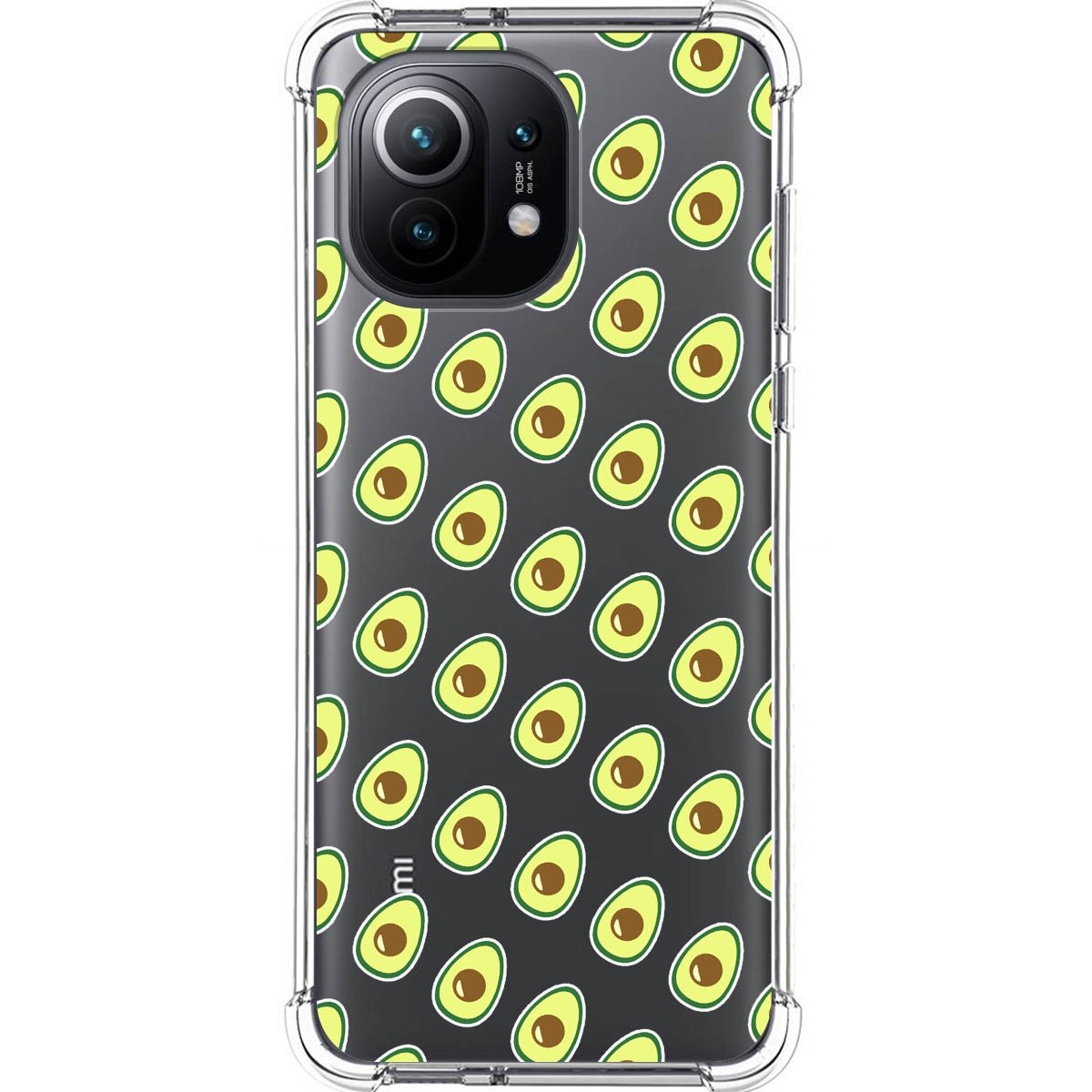 Funda Silicona Antigolpes para Xiaomi Mi 11 5G diseño Aguacate Dibujos