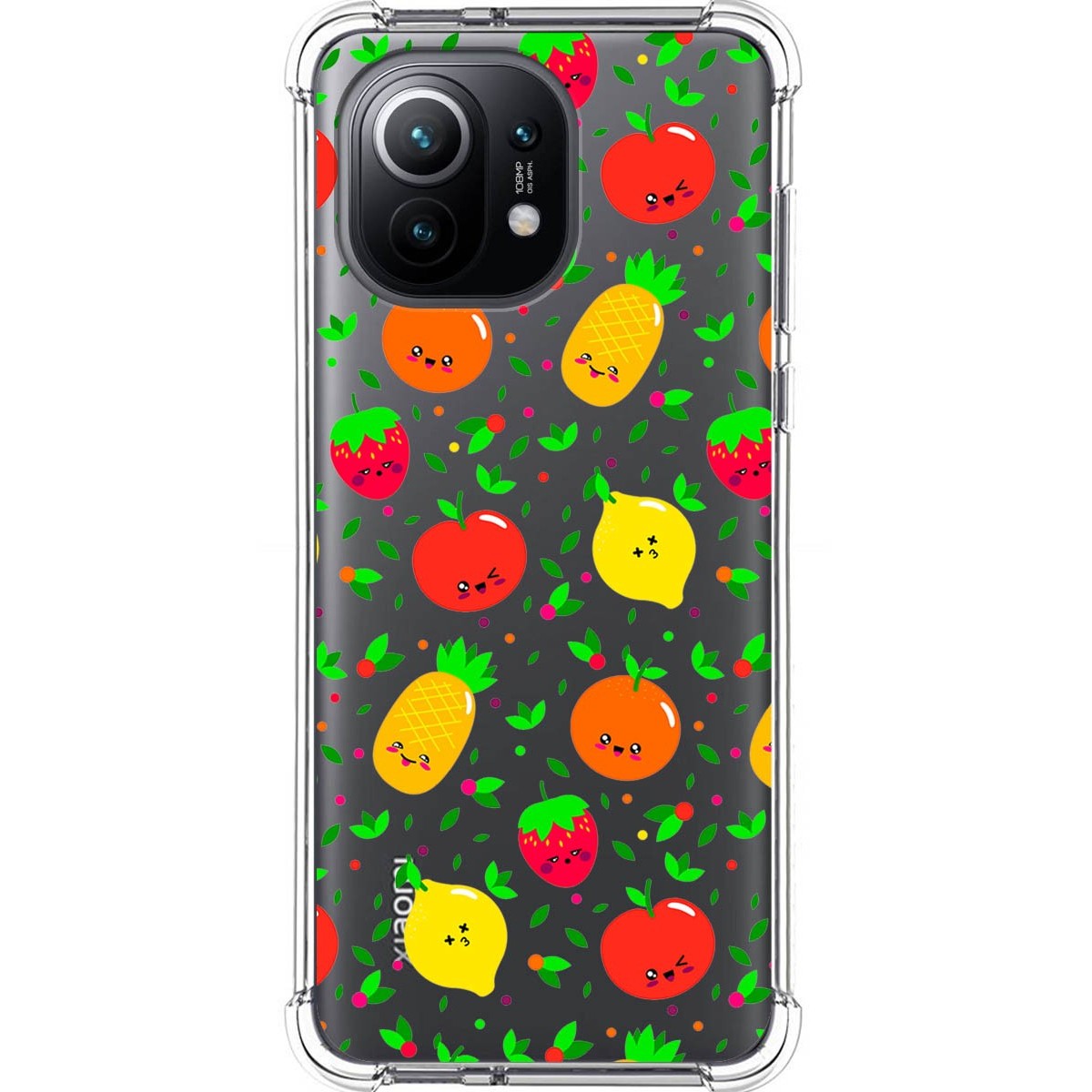 Funda Silicona Antigolpes para Xiaomi Mi 11 5G diseño Frutas 01 Dibujos
