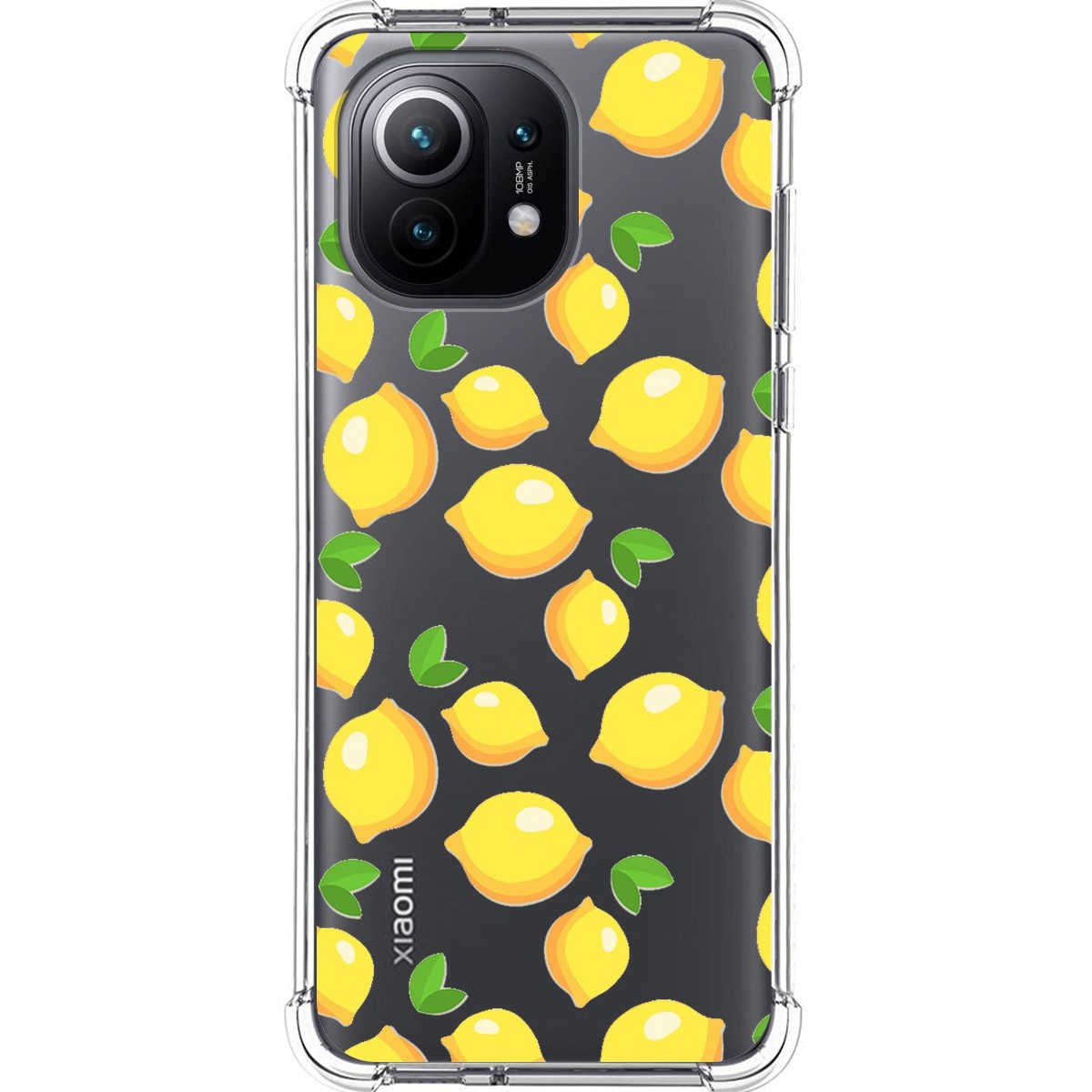 Funda Silicona Antigolpes para Xiaomi Mi 11 5G diseño Limones Dibujos