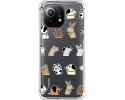Funda Silicona Antigolpes para Xiaomi Mi 11 5G diseño Perros Dibujos