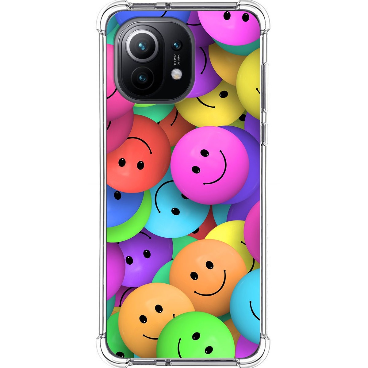 Funda Silicona Antigolpes para Xiaomi Mi 11 5G diseño Smile Dibujos