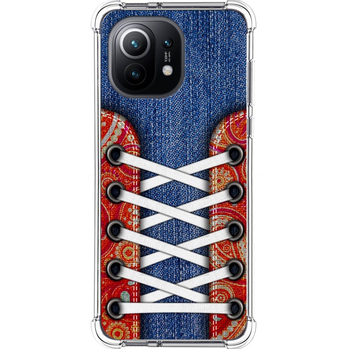 Funda Silicona Antigolpes para Xiaomi Mi 11 5G diseño Zapatillas 11 Dibujos