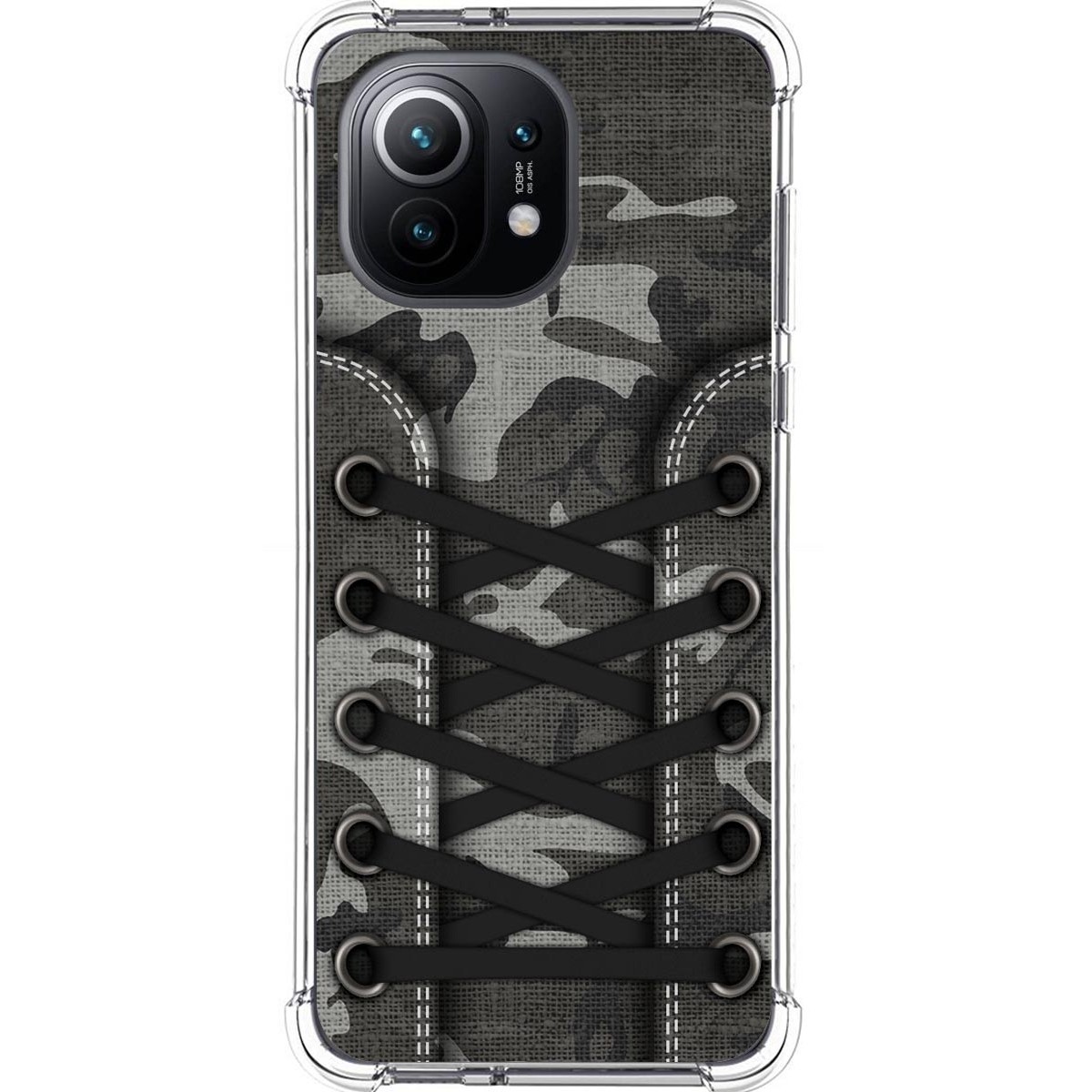 Funda Silicona Antigolpes para Xiaomi Mi 11 5G diseño Zapatillas 15 Dibujos