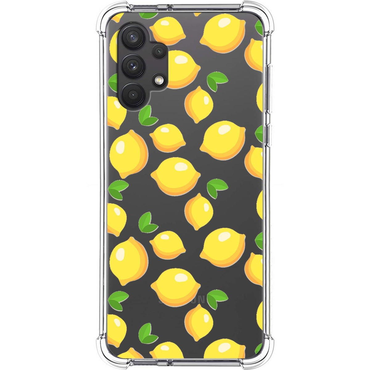 Funda Silicona Antigolpes para Samsung Galaxy A32 4G diseño Limones Dibujos