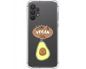 Funda Silicona Antigolpes para Samsung Galaxy A32 4G diseño Vegan Life Dibujos
