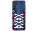 Funda Silicona Antigolpes para Samsung Galaxy A32 4G diseño Zapatillas 06 Dibujos