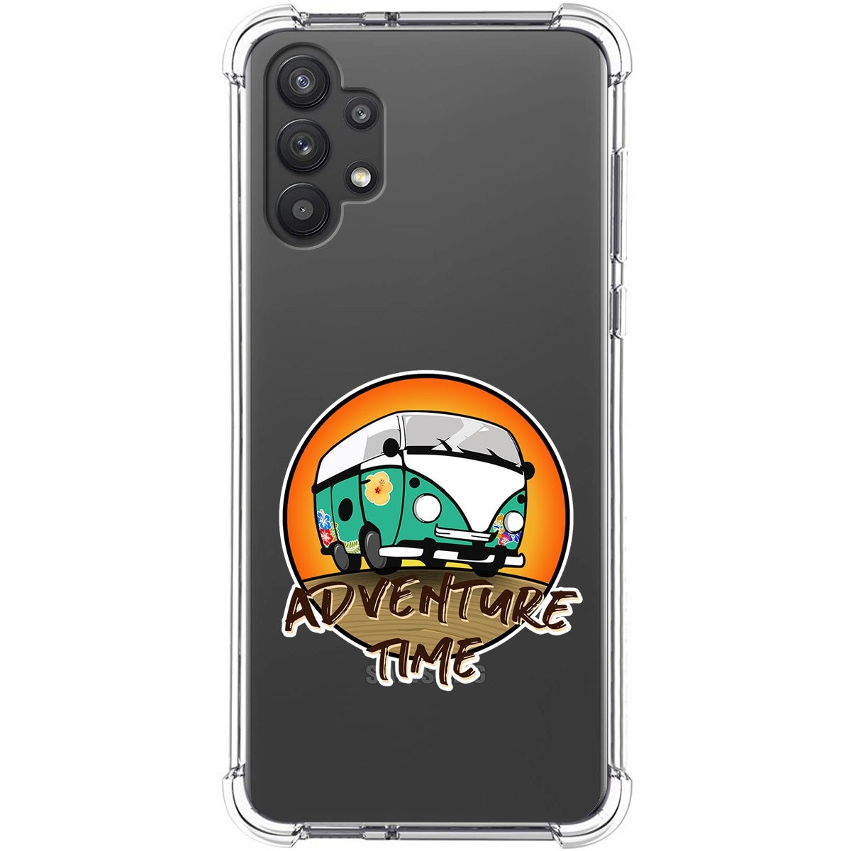 Funda Silicona Antigolpes para Samsung Galaxy A32 5G diseño Adventure Time Dibujos