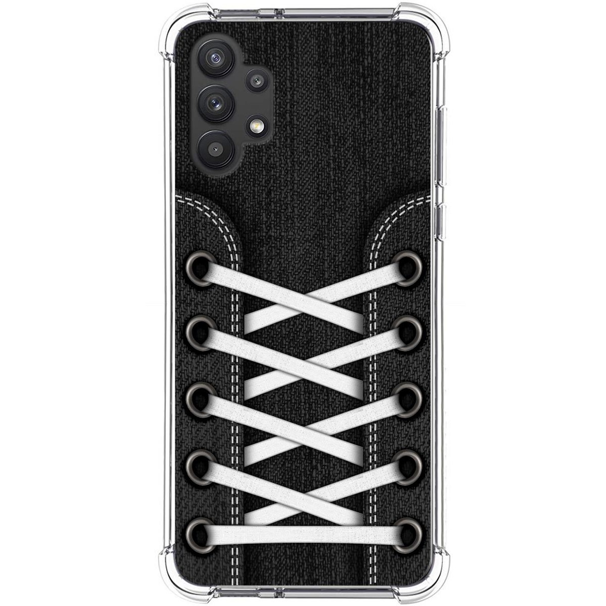 Funda Silicona Antigolpes para Samsung Galaxy A32 5G diseño Zapatillas 02 Dibujos