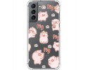 Funda Silicona Antigolpes para Samsung Galaxy S21 5G diseño Cerdos Dibujos