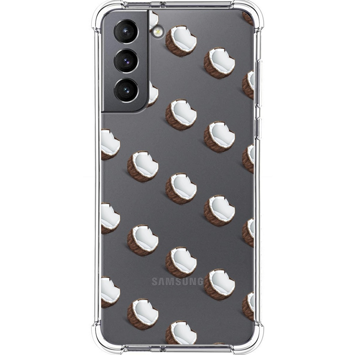 Funda Silicona Antigolpes para Samsung Galaxy S21 5G diseño Cocos Dibujos