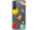 Funda Silicona Antigolpes para Samsung Galaxy S21 5G diseño Espacio Dibujos