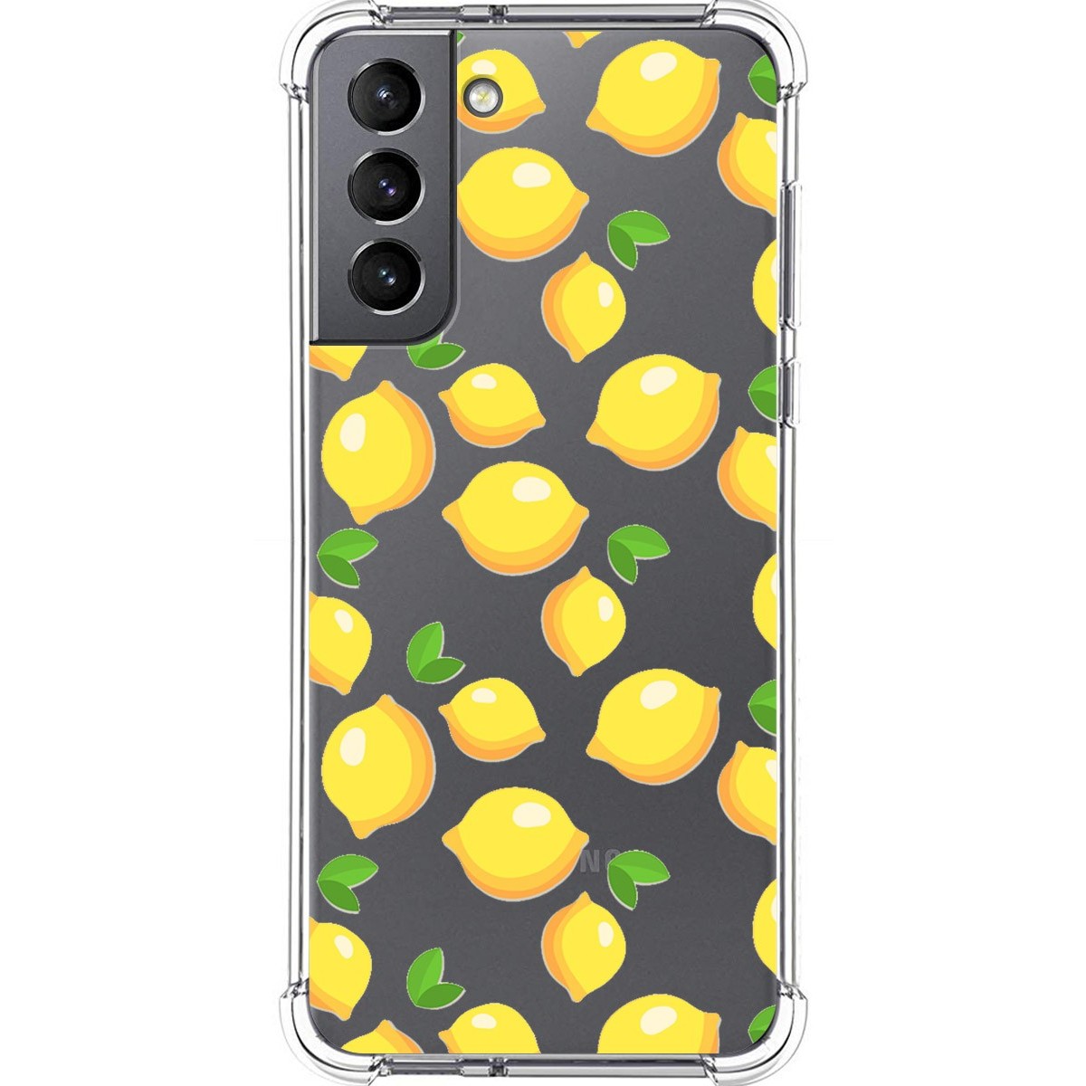 Funda Silicona Antigolpes para Samsung Galaxy S21 5G diseño Limones Dibujos