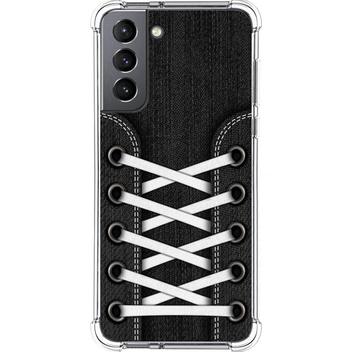 Funda Silicona Antigolpes para Samsung Galaxy S21 5G diseño Zapatillas 02 Dibujos