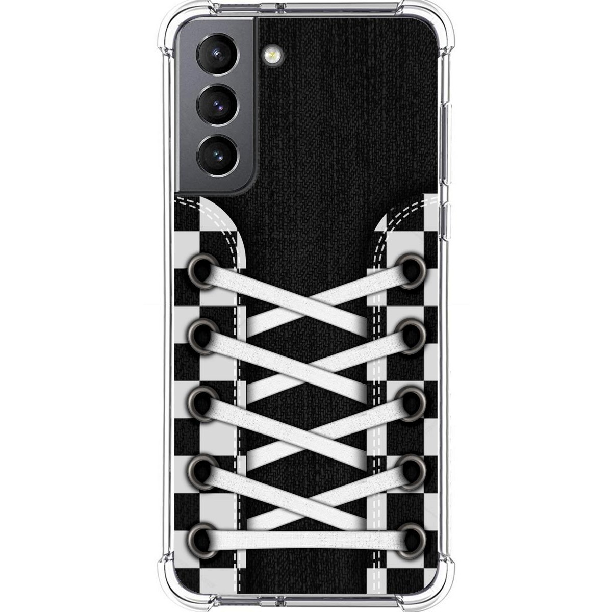 Funda Silicona Antigolpes para Samsung Galaxy S21 5G diseño Zapatillas 03 Dibujos