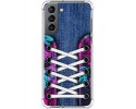 Funda Silicona Antigolpes para Samsung Galaxy S21 5G diseño Zapatillas 06 Dibujos