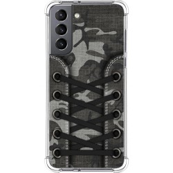 Funda Silicona Antigolpes para Samsung Galaxy S21 5G diseño Zapatillas 15 Dibujos