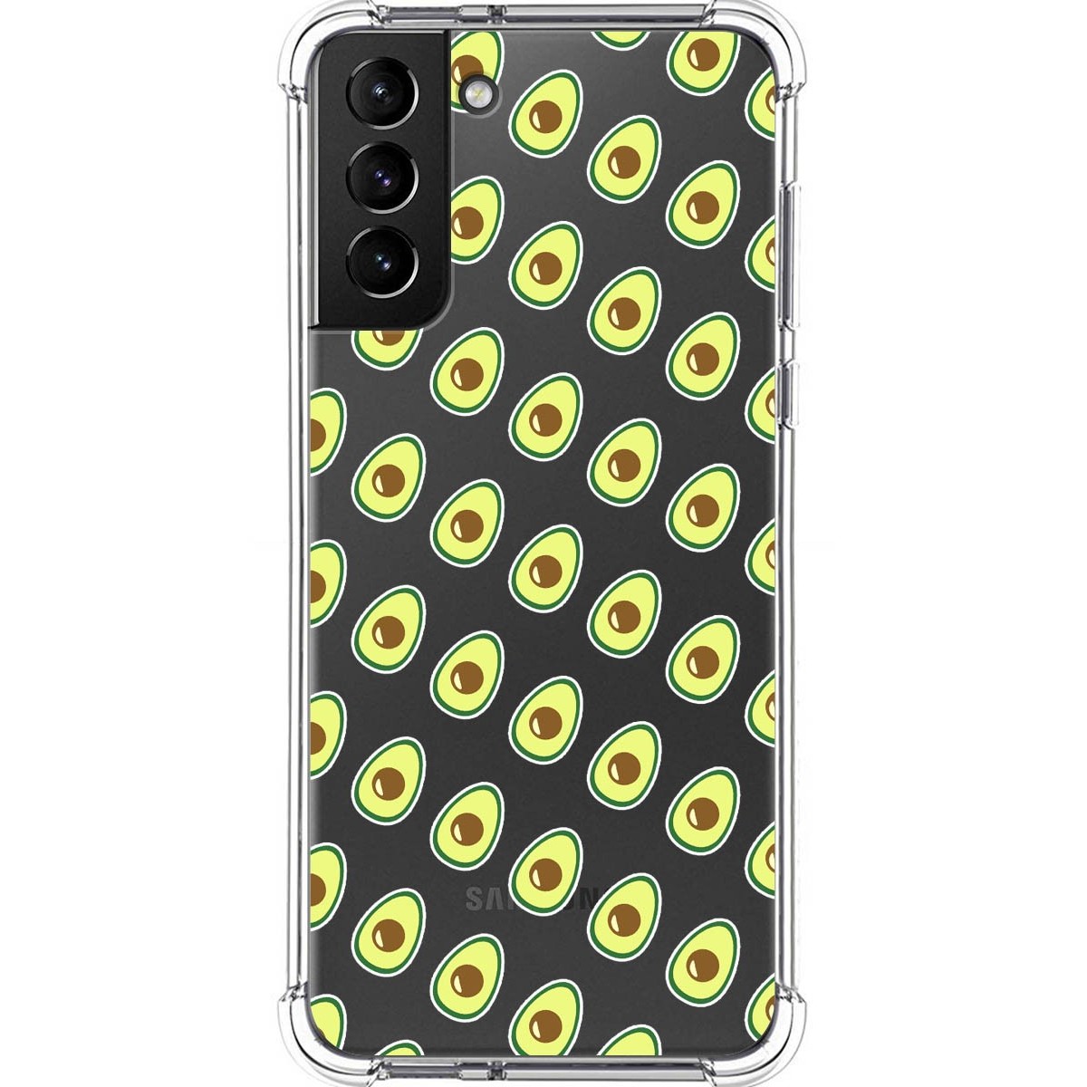 Funda Silicona Antigolpes para Samsung Galaxy S21+ Plus 5G diseño Aguacate Dibujos