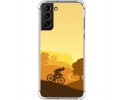 Funda Silicona Antigolpes para Samsung Galaxy S21+ Plus 5G diseño Ciclista Dibujos
