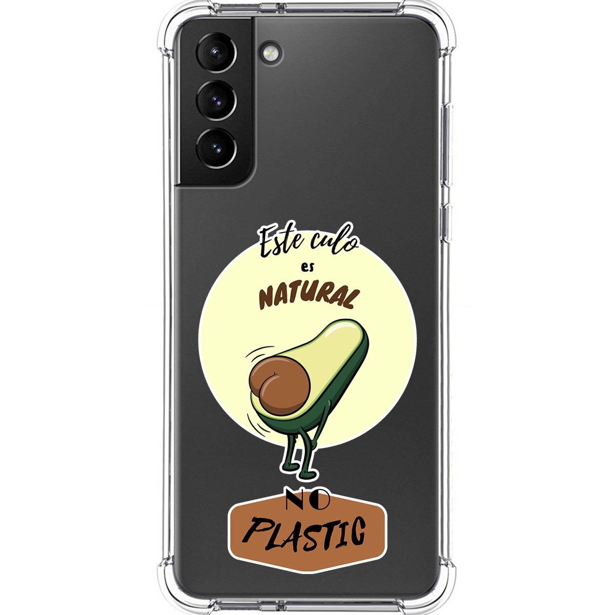 Funda Silicona Antigolpes para Samsung Galaxy S21+ Plus 5G diseño Culo Natural Dibujos