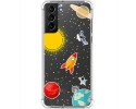 Funda Silicona Antigolpes para Samsung Galaxy S21+ Plus 5G diseño Espacio Dibujos