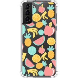 Funda Silicona Antigolpes para Samsung Galaxy S21+ Plus 5G diseño Frutas 02 Dibujos