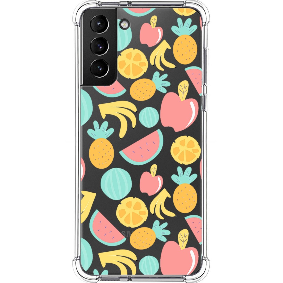 Funda Silicona Antigolpes para Samsung Galaxy S21+ Plus 5G diseño Frutas 02 Dibujos