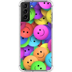 Funda Silicona Antigolpes para Samsung Galaxy S21+ Plus 5G diseño Smile Dibujos