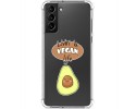 Funda Silicona Antigolpes para Samsung Galaxy S21+ Plus 5G diseño Vegan Life Dibujos