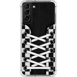 Funda Silicona Antigolpes para Samsung Galaxy S21+ Plus 5G diseño Zapatillas 03 Dibujos