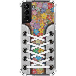 Funda Silicona Antigolpes para Samsung Galaxy S21+ Plus 5G diseño Zapatillas 05 Dibujos