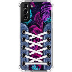 Funda Silicona Antigolpes para Samsung Galaxy S21+ Plus 5G diseño Zapatillas 07 Dibujos