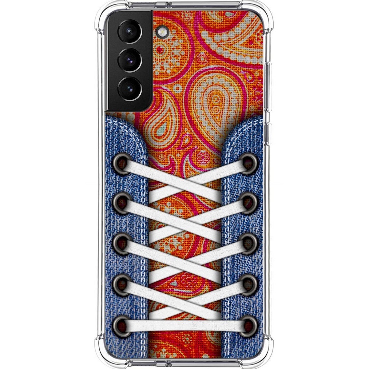 Funda Silicona Antigolpes para Samsung Galaxy S21+ Plus 5G diseño Zapatillas 10 Dibujos