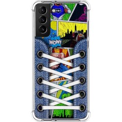 Funda Silicona Antigolpes para Samsung Galaxy S21+ Plus 5G diseño Zapatillas 14 Dibujos