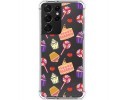 Funda Silicona Antigolpes para Samsung Galaxy S21 Ultra 5G diseño Dulces 01 Dibujos