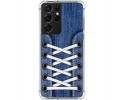 Funda Silicona Antigolpes para Samsung Galaxy S21 Ultra 5G diseño Zapatillas 01 Dibujos