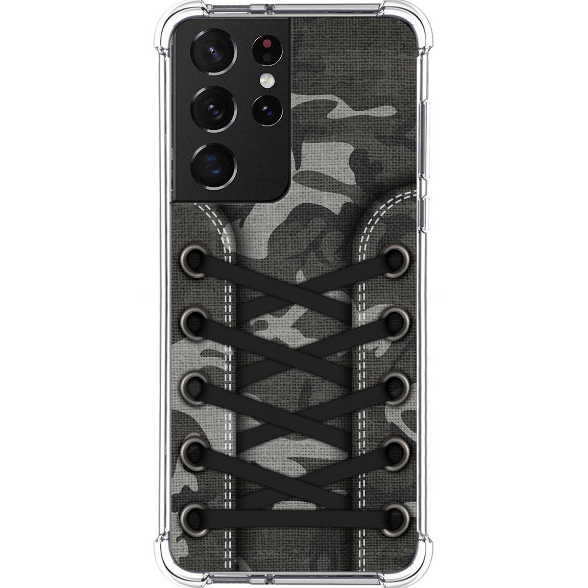 Funda Silicona Antigolpes para Samsung Galaxy S21 Ultra 5G diseño Zapatillas 15 Dibujos